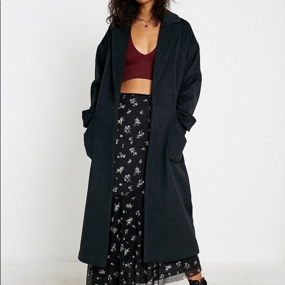 UO urban outfitters long line duster trench coat